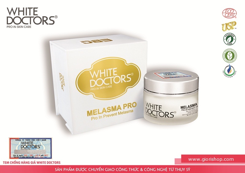 Kem tri nam white doctors melasma-pro