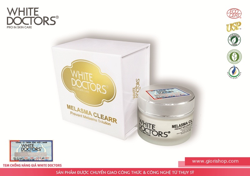 kem tri nam nhe white doctors melasma-clearr