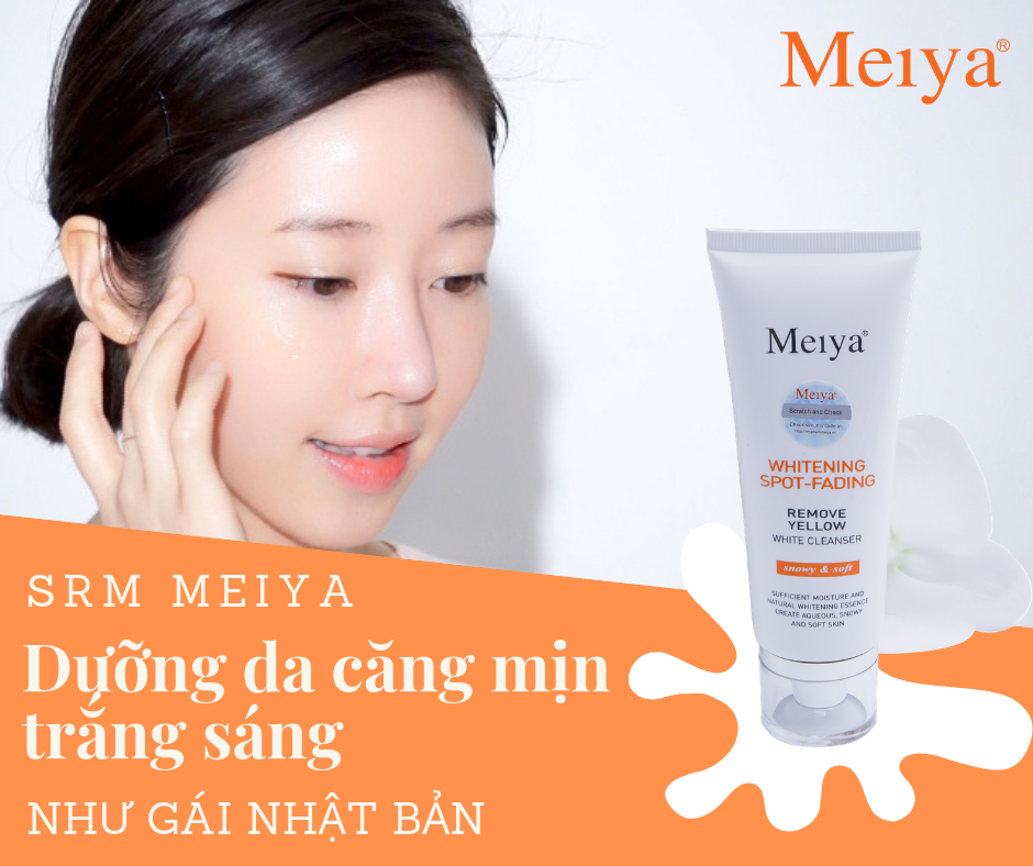 sữaa rửa mặt meiya nhật